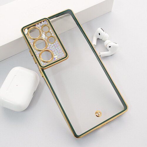  Maska za Samsung S25 Ultra/ S938B Luxury Crystal Clear zelena Cene