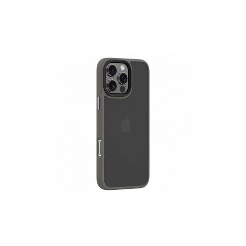 DEVIA futrola hard case pino series shockproof case za iphone 16 pro siva Cene