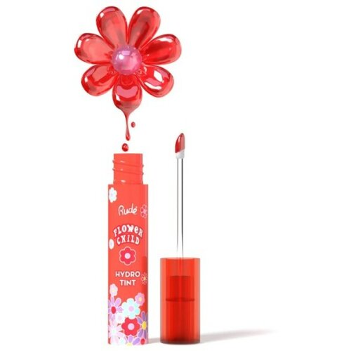 Rude Cosmetics tečni hidratantni ruž za usne FLOWER CHILD Poinsettia 3g Cene