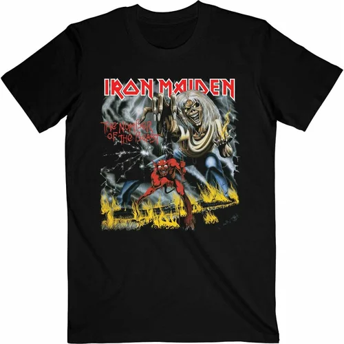 Iron Maiden Košulja Number Of The Beast XL Black