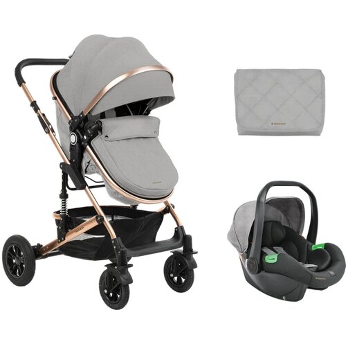 Kikka Boo Amaia Premium kolica za bebe 3u1 Light Grey Cene