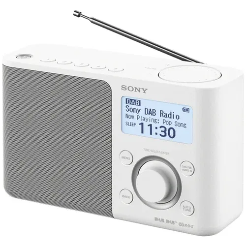 Sony prenosni radio DAB/DAB+, bel XDRS61DW.EU8