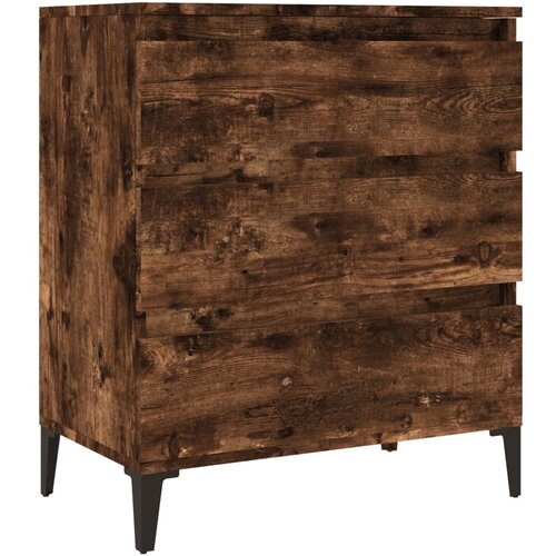 Maison Chic Komoda - Predalnik dimljeni hrast 60x35x70 cm inženirski les, (21718556) Slike
