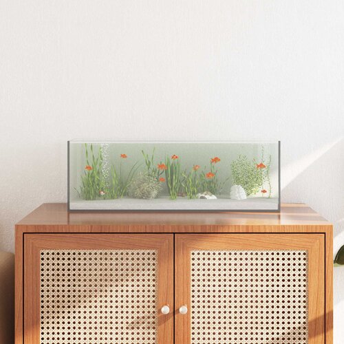  Akvarij s pohranom *Transparent*an 60 x 20 x 20 cm Stakl Slike