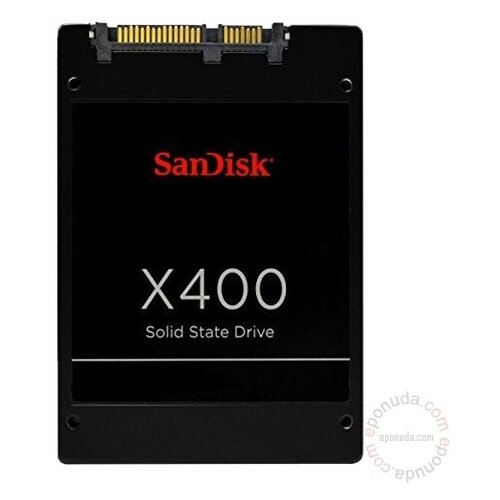 Sandisk 128GB SSD X400, 540 MB/s / 340 MB/s, SD8SB8U-128G-1122 Slike