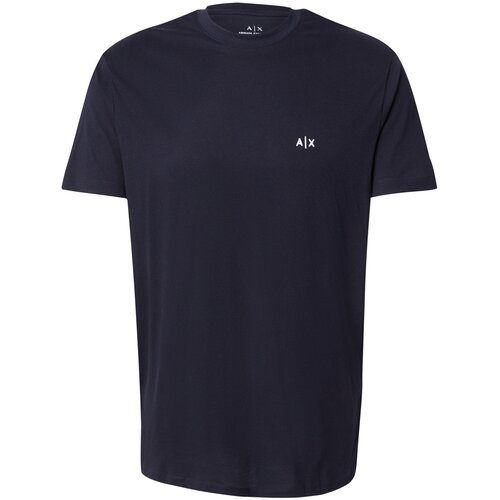 Armani Exchange Majica mornarska / bela Slike