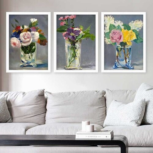 Wallity Set uramljenih slika 3BC_UN7124565, 3 dijela Cene