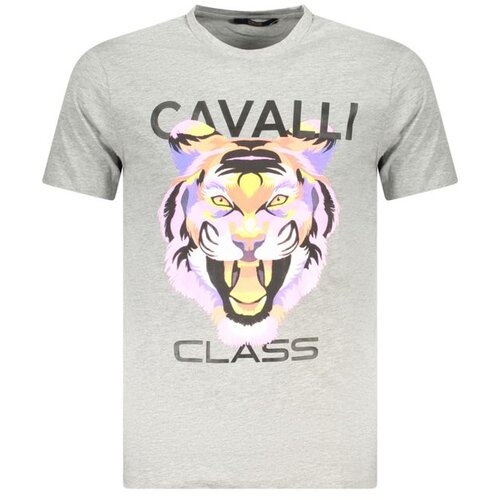 Cavalli Class Mu&scaron;ka Majica Kratkih Rukava Siva Cijene