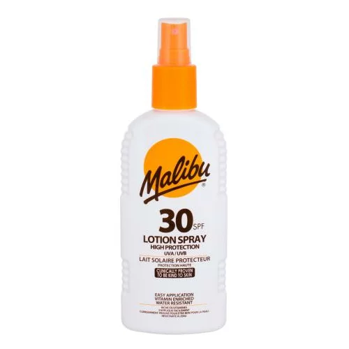 Malibu Lotion Spray SPF30 vodootporna zaštita od sunca 200 ml