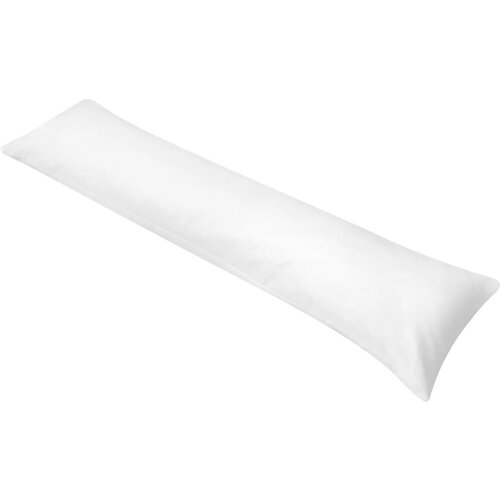 vidaXL Vzglavnik za Spanje na Boku 40x145 cm Bele Barve Cene