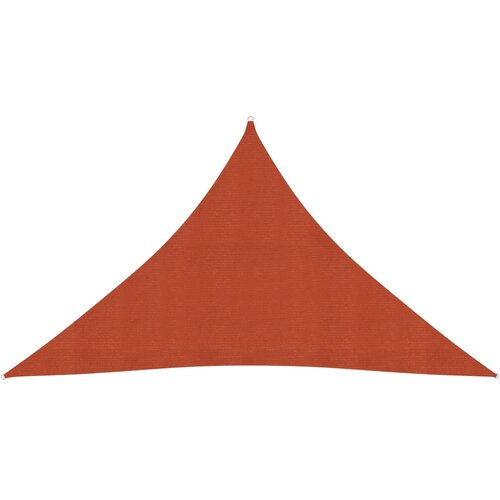 vidaXL Jedro za zaštitu od sunca 160 g/m² terakota 3,5x3,5x4,9 m HDPE Cijene