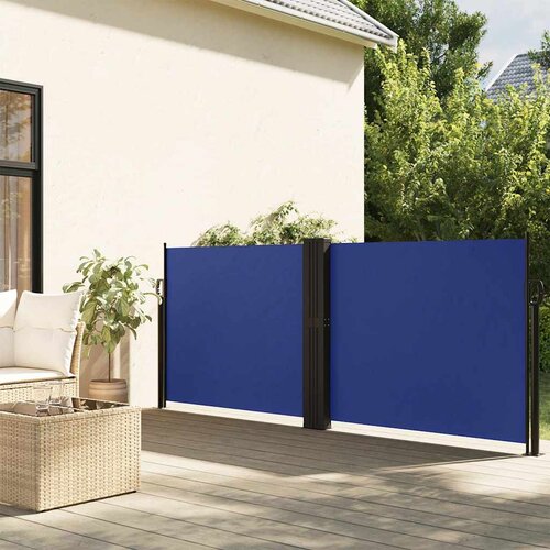  Uvlačiva bočna tenda 140 x 600 cm plava Cijene
