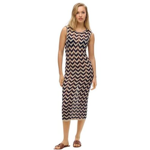 Superdry viskozna midi haljina Cene