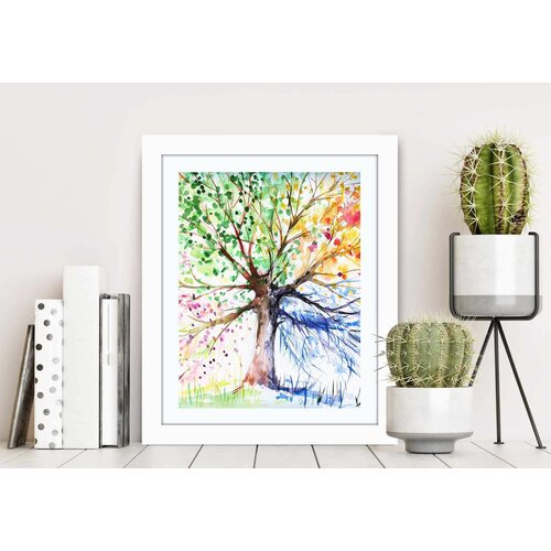 Wallity BCT-004 multicolor decorative framed mdf painting Slike