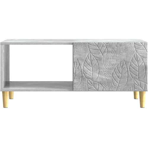  Kava Stol Betonska siva 90 x 50 x 40 cm Konstruirano drvo Slike