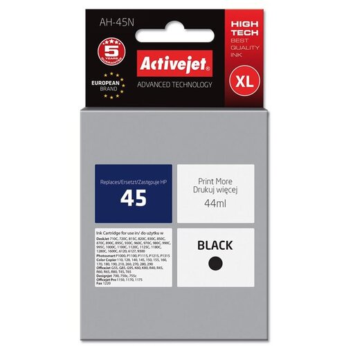 Activejet črno črnilp hp 45 51645A Slike