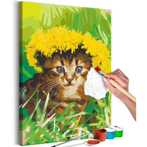  Slika za samostalno slikanje - Dandelion Cat 40x60 Cene