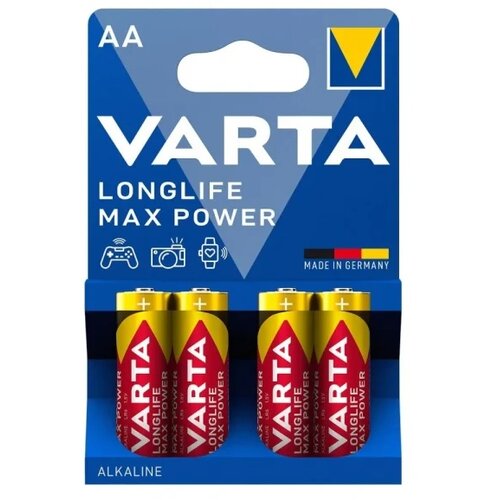 Varta Baterija LR6 Max Tech AA 4/1 Slike