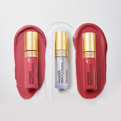 Eveline Cosmetics Wonder Match hidratantno ulje za usne nijansa 04 Raspberry Sorbet 5 ml Slike