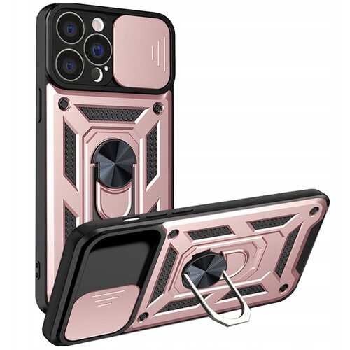 HURTEL HYBRID ARMOUR CASE OVITEK OHIŠJE OVITEK ZA IPHONE 13 PRO ROZA, (21899801) Cene