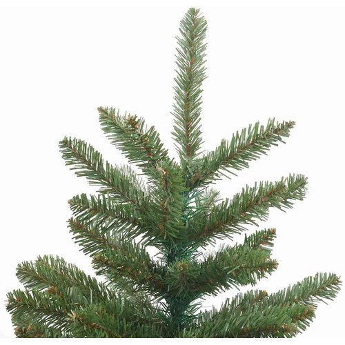  Umjetno božićno drvce s nogom Zelena 180 cm PVC i čelik Slike