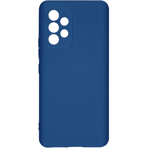Avizar Semi-rigid soft touch silikonski ovitek za Samsung Galaxy A53 5G - moder, (20631911) Cene