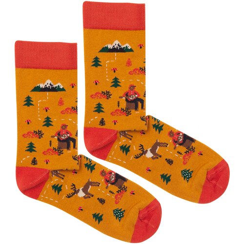 Kabak Unisex's Socks Patterned Trip Out Of Town Cene