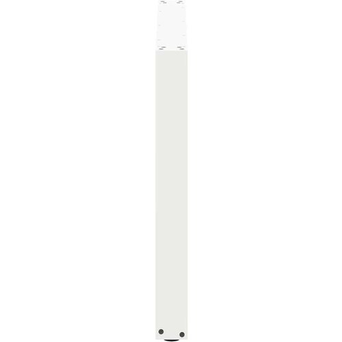  Noge stolića za kavu U-oblika 2 kom bijele 100x(72-73) cm čelik Slike