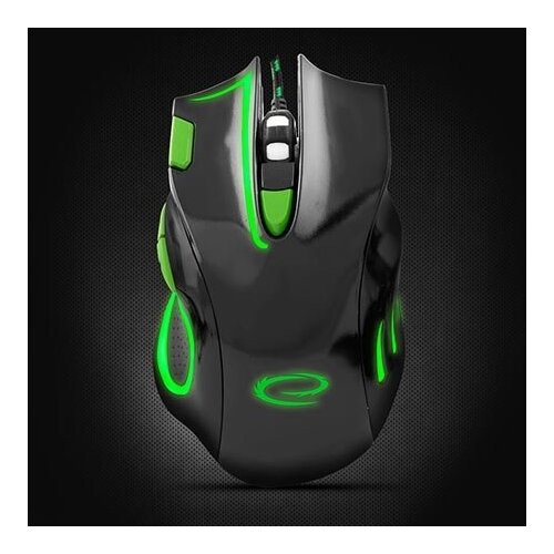  Mi&scaron; ESPERANZA GAMING HAWK 7D MX401, BLACK-GREEN, 2400dpi, double-click, ergonomic, EGM401KG Cijene