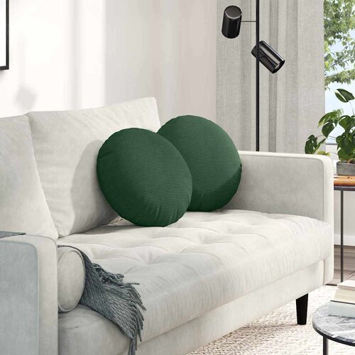  Jastučići za sjedenje 2 pcs Tamnozelena &Oslash; 40 cm Kordura tekstil Cene