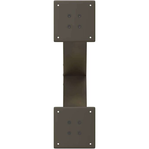  Noge za klub stolić u obliku slova X 2 kom prirodni čelik 60 x (30-31) cm čelik - Prirodna 60 x (30-31) cm (80 mm) 2 1 Slike