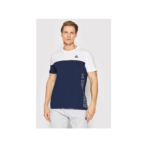 Le Coq Sportif Majica 2210372 Mornarsko modra Regular Fit