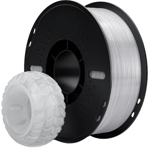 Elegoo tpu filament 1kg spool - translucent Cene