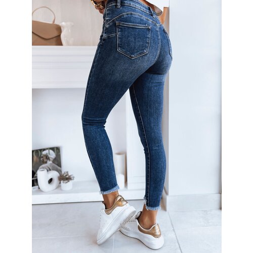 DStreet DURIN Women's Skinny Fit Denim Pants, Navy Blue Cene