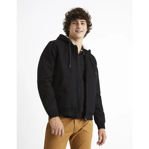 Celio Zippered Jacket Cuhoodie - Men