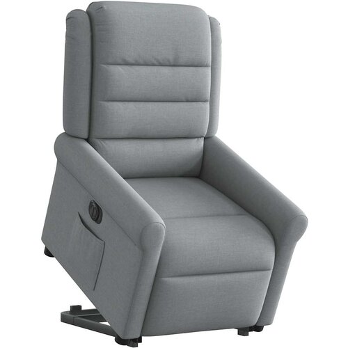 Maison Chic Električni naslanjač - Relax naslanjač s funkcijo vstajanja svetlo siv, (22062146) Cene