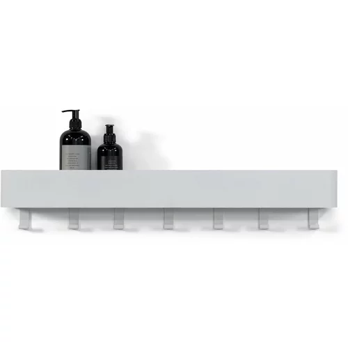 Spinder Design Bijela željezna zidna kupaonska polica Multi –