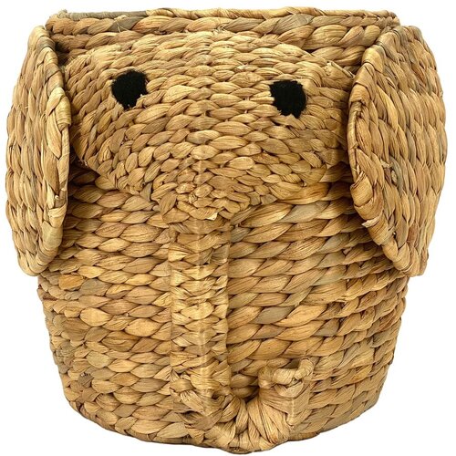 Compactor Dječja kutija za pohranu od vodenog zumbula u prirodnoj boji ø 30x35 cm Elephant – Cijene