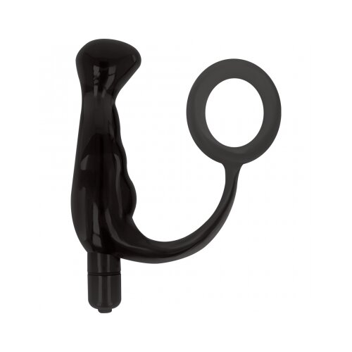 Addicted Toys Stimulator prostate z erekcijskim obročkom 10cm Cene