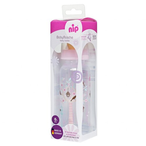 Nip PP FLAŠICA FAMILY GIRL 250ML KAUČUK CUCLA 6+ Cene