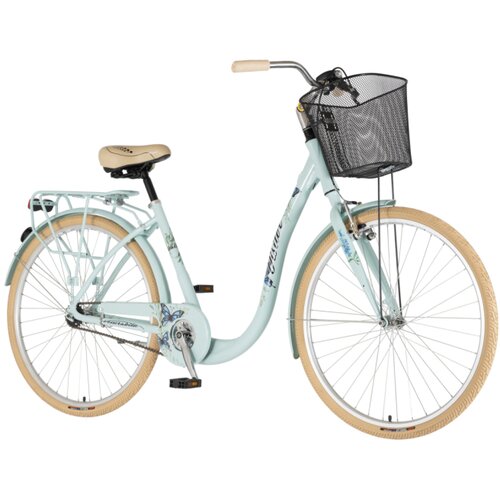 Visitor bicikl fashion butterfly 28" alu 18" v-brake kontra 155-178cm (s/m) tirkiz 1282108 Cene