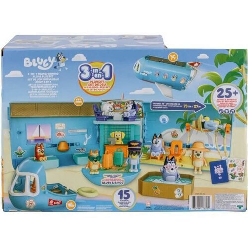  3-in-1 Transforming Plane Playset - 1 k. Slike