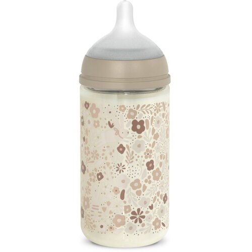 Suavinex Wonderland SX PRO +3 MF dječja bočica Cream-Coloured Flower 240 ml Slike