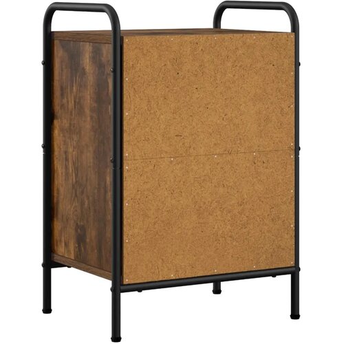  Noćni ormar Dimljeni hrast 40 x 30 x 60 cm Konstruirano drvo - Dimljeni hrast 1 Slike