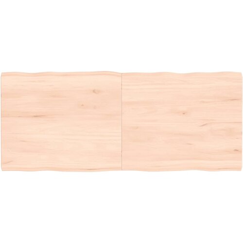 vidaXL Mizna plošča 120x50x4cm neobdelana trdna hrastovina naraven rob Cene