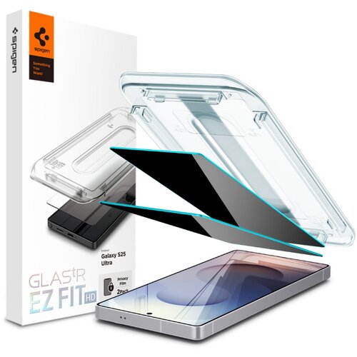 Spigen GLAS.TR EZ FIT HD ZA&Scaron;ČITNO STEKLO ZA SAMSUNG GALAXY S25 ULTRA PRIVACY, (5000062892) Cene
