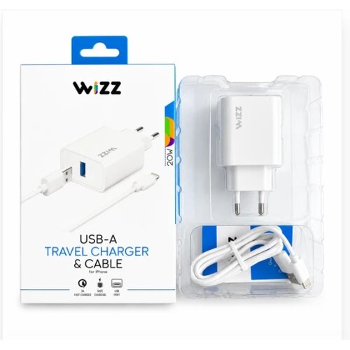  Kućni punjač WIZZ WS301-L Fast 20W USB na lighting sa kablom beli Cene