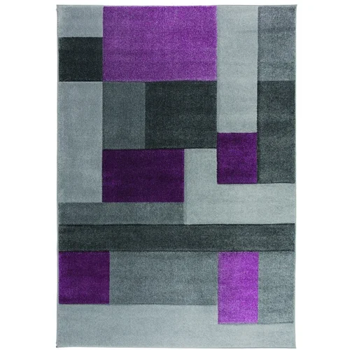 Flair Rugs Sivo-vijolična preproga Cosmos, 160 x 230 cm