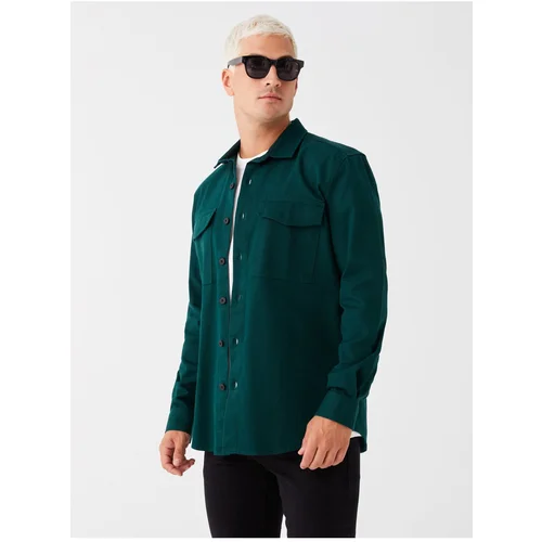 LC Waikiki A Comfortable Fit. Long Sleeved Men's Shirts.