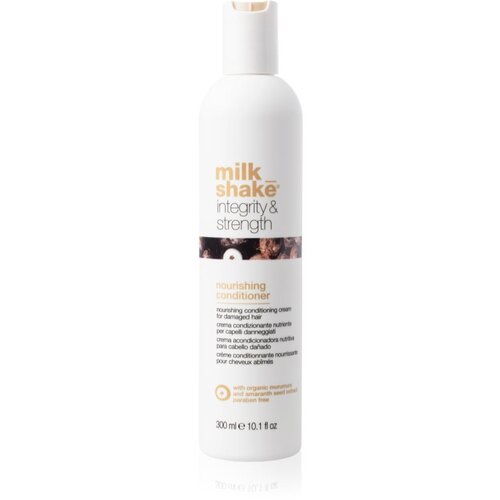 Milk Shake Integrity &amp;amp; Strength Nourishing Conditioner hranilni balzam za po&amp;scaron;kodovane lase 300 ml Slike